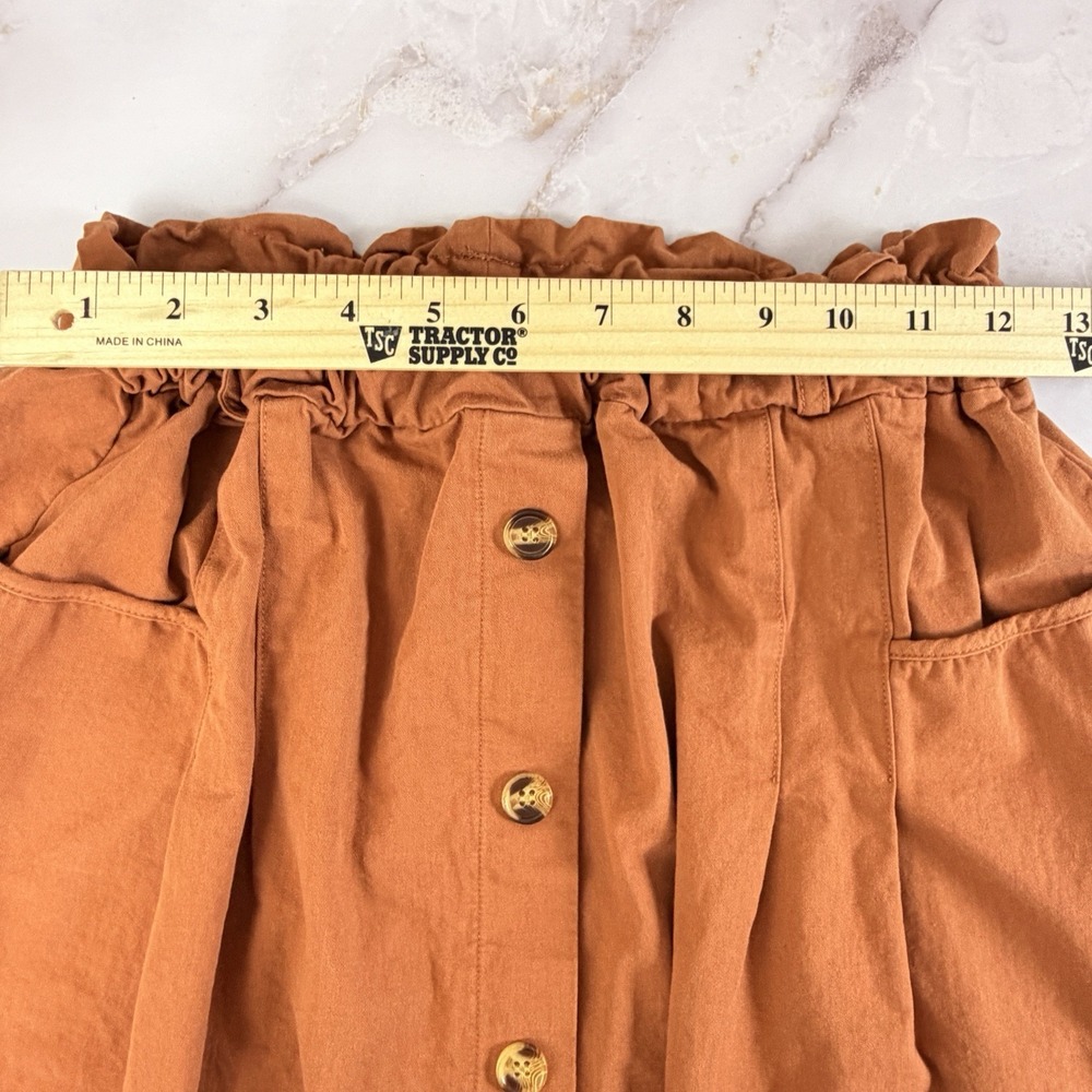 Sadie & Love Size Medlum A-Line Mini Skirt Boho Whimsical Cotton Cottagecore - Picture 4 of 8